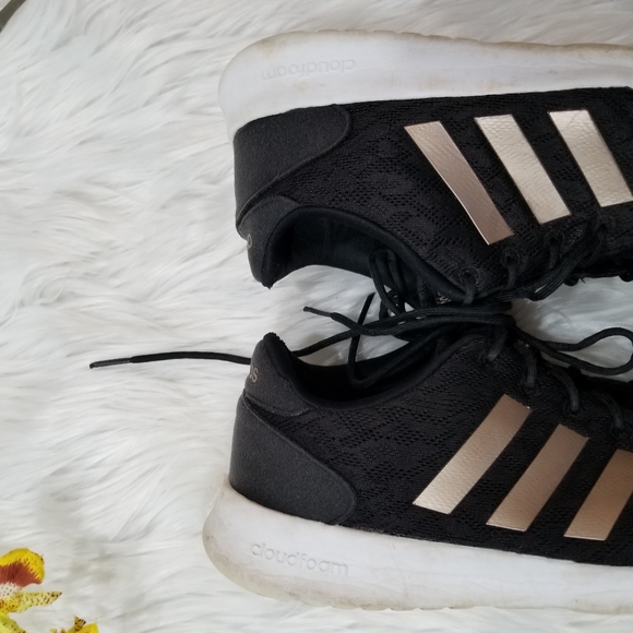 Adidas CloudFoam Sneakers Black SIZE 10. - Picture 7 of 17